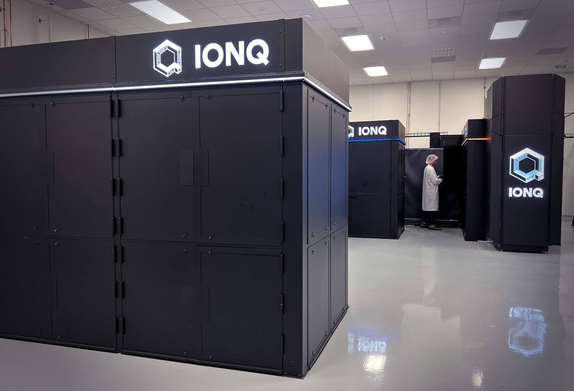 IonQ trapped-ion quantum computing system