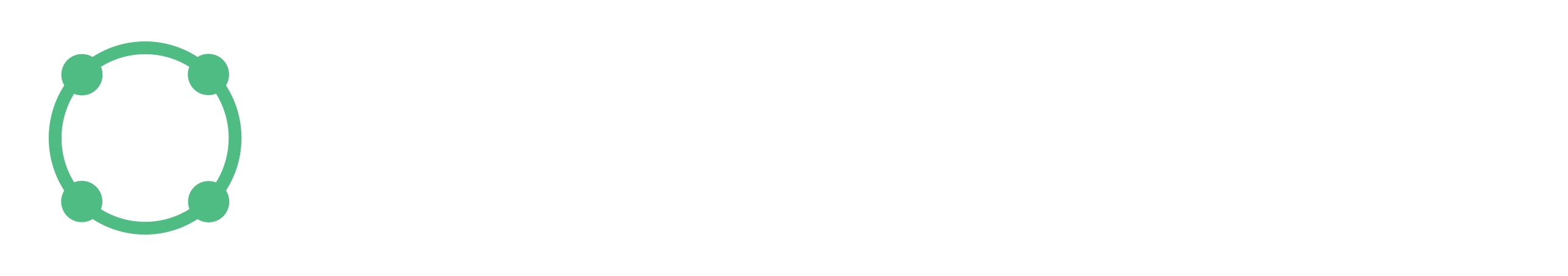 Horizontal — for dark backgrounds